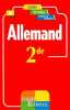 202 - ALLEMAND 2NDE (Ancienne Edition). Saucier Francine  Glaize Francine-Octavie