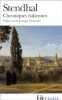 Chroniques italiennes. Stendhal