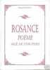 ROSANCE POEME AILE DE STROPHES. Bernard MEVILLE