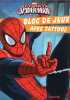 Disney Marvel - Ultimate Spider-Man - Bloc de jeux avec tattoos. Disney