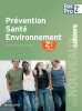 Prévention santé environnement Sde Bac Pro. Crosnier Sylvie  Naulleau Annie  Cruçon Mary