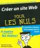 Créer un site web Pour les Nuls 5ème éd.(Ancien prix éditeur : 21 90 Euros). Crowder David  Escartin Philip