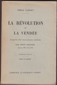 La révolution et la Vendée