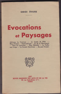 Evocations et paysages