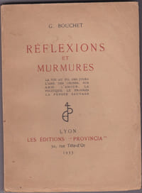 Reflexions et murmures