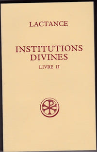 Institutions divines Livre II

CERF -Sources chrétiennes N°337