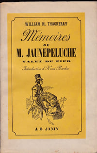 Mémoires de M.Jaunepeluche valet de pied