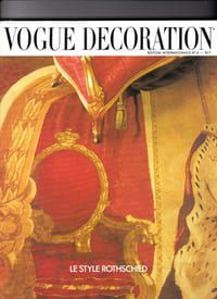 Vogue décoration
Edition internationale N°8 - Décembre 86