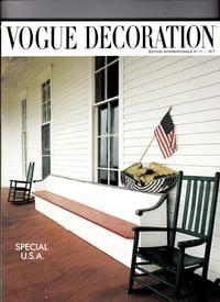 Vogue Décoration
Edition internationale N°11
Septembre 87
Special USA