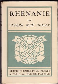 Rhénanie
Editions Emile-Paul Frères