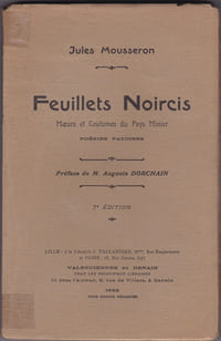 Feuillet -Moeurs et coutumes du pays minier - poésies patoises noircis
Valenciennes et Denain
