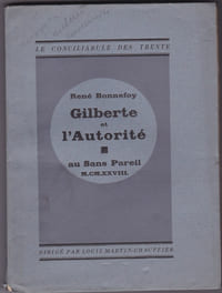 Gilberte et l'autorité