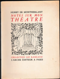 Notes sur mon théâtre