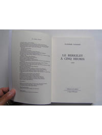 Le Berkeley à cinq heures.