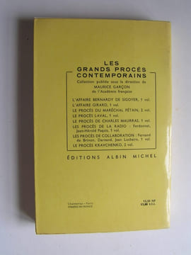 Le procès d'Edmond Jouhaud. Compte rendu sténographique. Anonyme