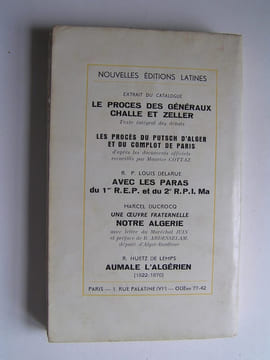 Le procès du général Raoul Salan. Collectif