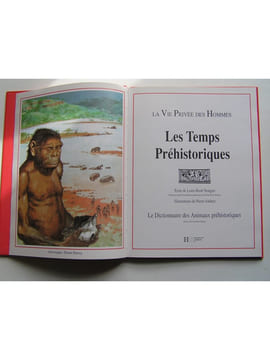 La vie privée des Hommes. Les temps préhistoriques. Pierre Joubert
