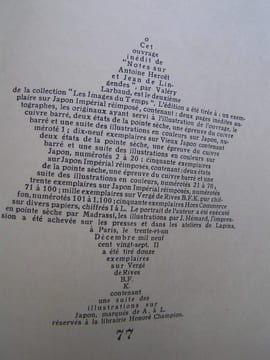 Notes sur Antoine Héroët et Jean de Lingendes. Valery Larbaud