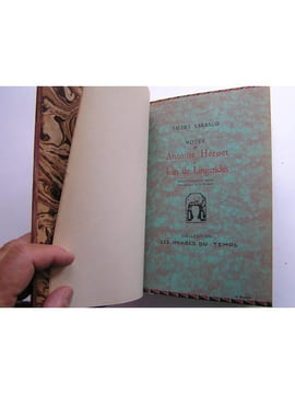 Notes sur Antoine Héroët et Jean de Lingendes. Valery Larbaud