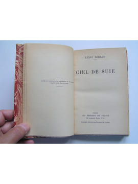 Ciel de suie. Henri Béraud