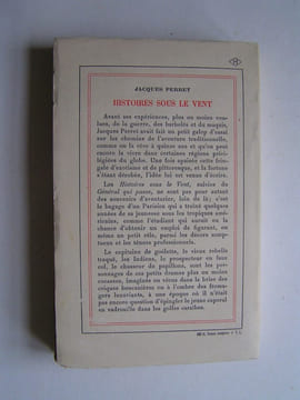 Histoires sous le vent. Jacques Perret