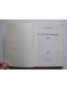 Le jeune homme vert. Michel Déon