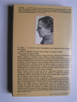 La bataille de Malte. 1940 - 1943.. Jean-Jacques Antier