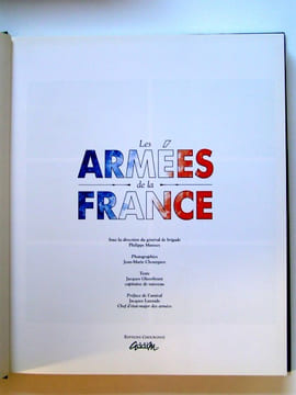 Les armées de la France. Jean-Marie Chourgnoz