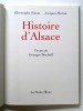 Histoire d'Alsace. Georges Bischoff