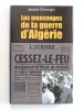 Les mensonges de la guerre d'Algérie. Jacques Demougin