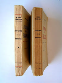 Journal de la France. Tome 1: Mars 1939 - juillet 1940 & Tome 2: Aout 1940 - avril 1942