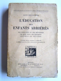 L'éducation des enfants arriérés