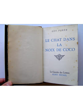 Le chat dans la noix de coco. Guy Porée
