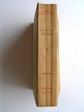 Les quatre jeudis. Images d'avant-guerre. Robert Brasillach