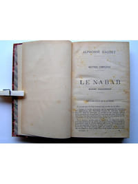 Le Nabab (Moeurs parisiennes) et Entre les frises et la rampe (Petite étude de la vie théatrale)