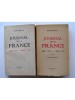 Journal de la France. Tome 1: Mars 1939 - juillet 1940 &amp; Tome 2: Aout 1940 - avril 1942. Alfred Fabre-Luce