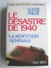 Dossiers secrets de la France contemporaine. Tome 4. Le désastre de 1940. La répétition générale. Claude Paillat
