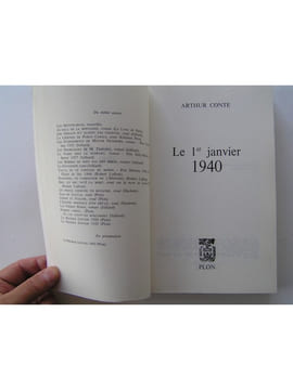 Le 1er janvier 1940. Arthur Conte