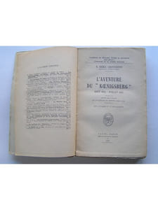L'aventure du ˮKoenigsbergˮ. Août 1914 - Juillet 1915