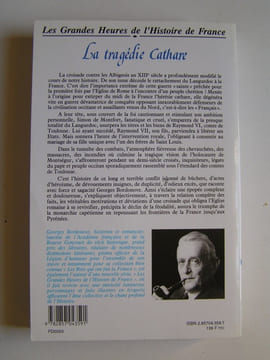 La tragédie Cathare. Georges Bordonove