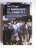 Le manifeste du camp n°1. Jean Pouget