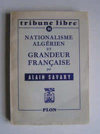 Nationalisme algérien et grandeur française