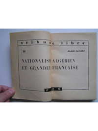 Nationalisme algérien et grandeur française