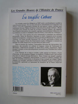 La tragédie Cathare. Georges Bordonove