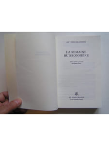 La semaine buissonnière