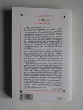 Hurrah Zara!. Jean Raspail