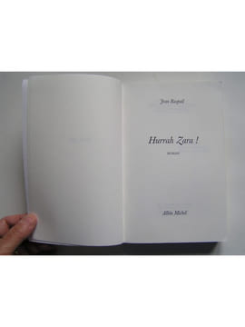 Hurrah Zara!. Jean Raspail
