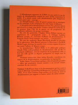 La désinformation arme de guerre.. Vladimir Volkoff