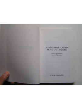 La désinformation arme de guerre.. Vladimir Volkoff