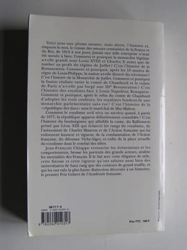 La France et le Roi de la Restauration à nos jours. 1814 - 1994. Jean-François Chiappe